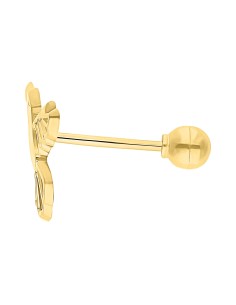 Broquel colibrí oro 10K