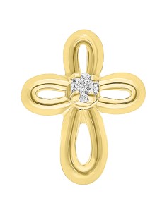 Broquel cruz egipcia oro 10K