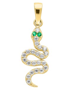Dije serpiente oro 10K