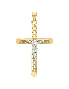Cruz calada con cristo 10K