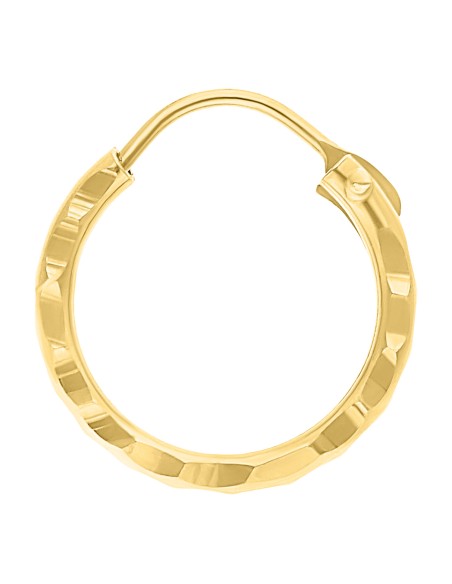 Arracada diamantada 00 Oro 10K
