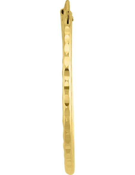 Arracada diamantada 3 Oro 10K