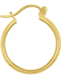 Arracada petatillo Oro 10K