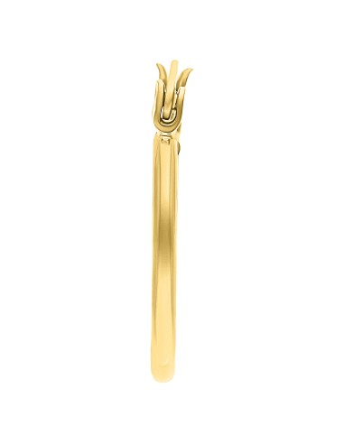 Arracada tubo delgado Oro 10K
