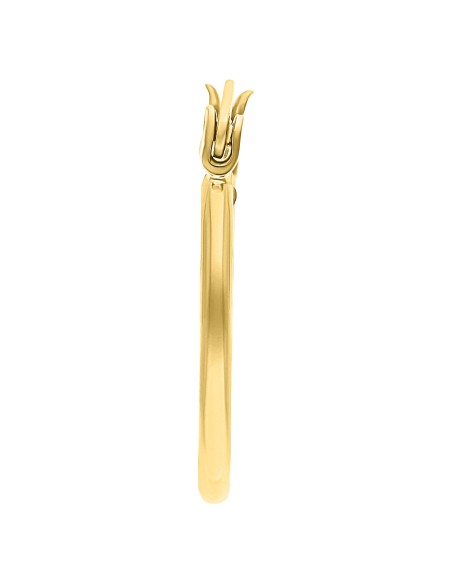 Arracada tubo delgado Oro 10K