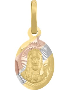 Medalla Sagrado Corazón mini oval 10K