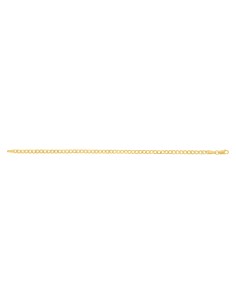 Pulsera barbada caballero 14K