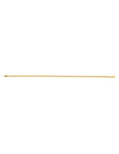 Pulsera tejido valentina imp oro 14K