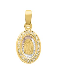 Medalla Virgen Guadalupe chica oro 14K