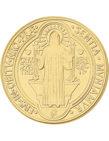 Arras San Benito chapa oro