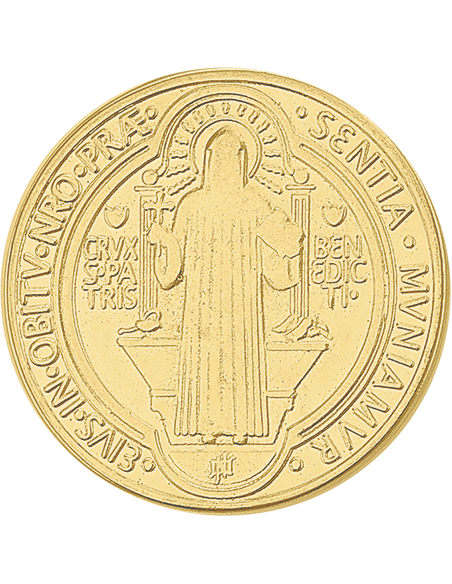 Arras San Benito chapa oro