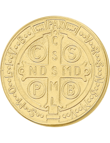 Arras San Benito chapa oro