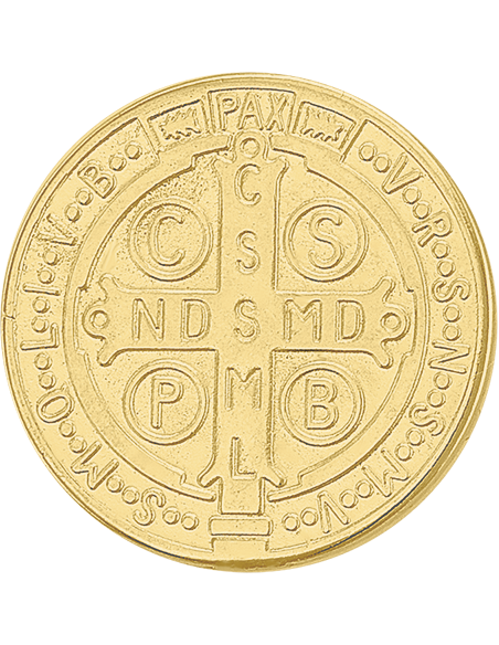 Arras San Benito chapa oro