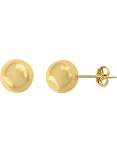 Broquel bola Medida 5 oro 10K