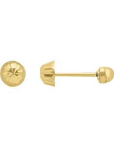 Broquel hongo Med 0 oro 10K