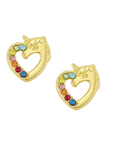 Broquel unicornio oro 10K