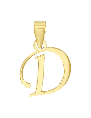 Dije mini inicial oro 10K