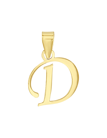 Dije mini inicial oro 10K
