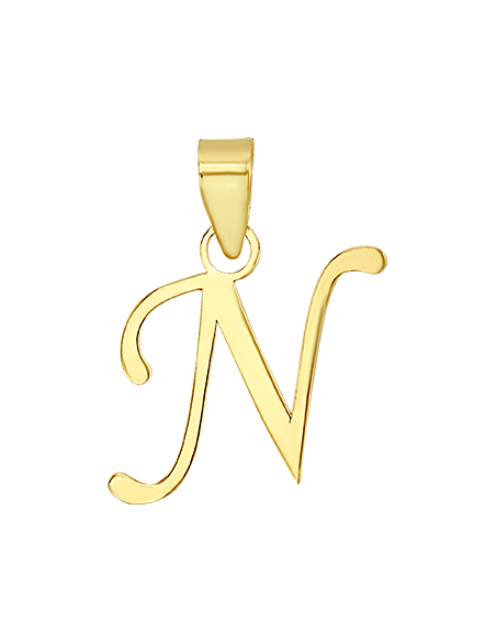 Dije mini inicial oro 10K