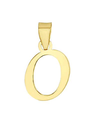 Dije mini inicial oro 10K