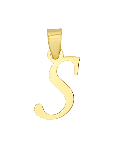 Dije mini inicial oro 10K