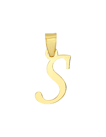 Dije mini inicial oro 10K