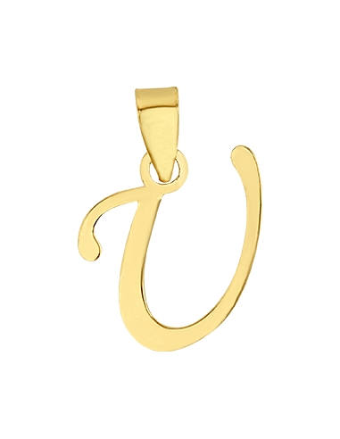 Dije mini inicial oro 10K