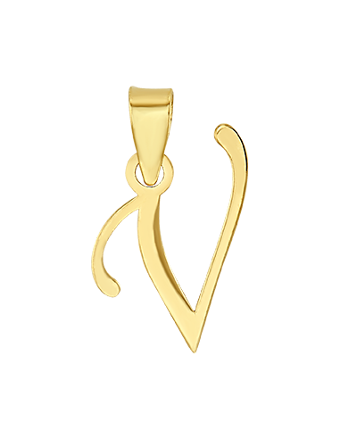 Dije mini inicial oro 10K