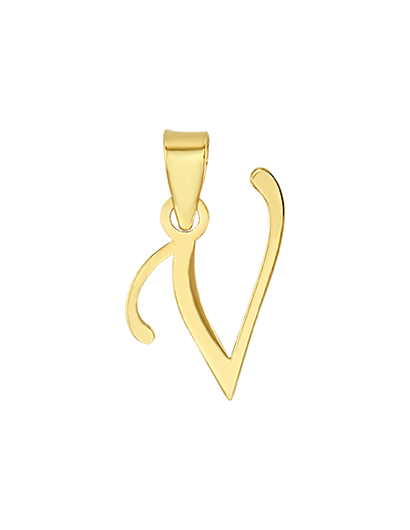 Dije mini inicial oro 10K