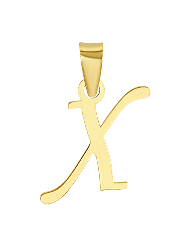 Dije mini inicial oro 10K