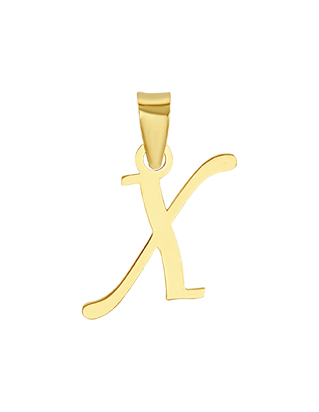 Dije mini inicial oro 10K