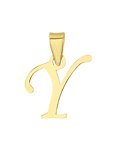 Dije mini inicial oro 10K
